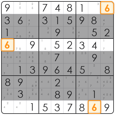 tricks for sudoku solving